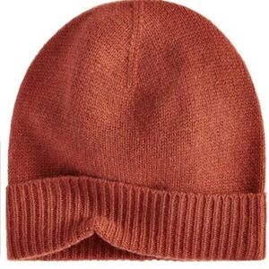 NWT Charter Club Luxury 100% Cashmere
Cuffed Hat • Bronze Pecan